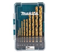 Makita D-72849 HSS TIN Drill bit Eco Set 10 Piece