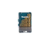 Makita 10 Piece HSS Tin Drill Bit Set
