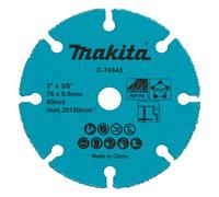 MAKITA D-74837 Carbide Diamond Disc Diameter 76 x 10 mm for Compact Grinder