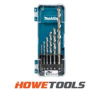 MAKITA D-75742 (6pc) Metal drill bit set HSS-G 2-8mm