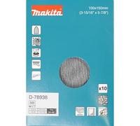 Makita Mesh Net Delta Sanding Sheets D-78938 100 x 150 mm Grit A320 Pack of 10