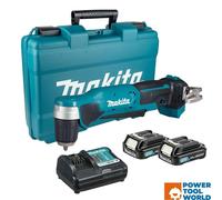 Makita DA333D 12v Max CXT Cordless Angle Drill 2 x 2ah Li-ion Charger Case