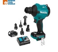Makita DAS180RT 18v LXT Cordless Brushless Dust Blower Inc 1x 5.0Ah Battery