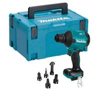 Makita Das180Z 18V Brushless Dust Blower Inflator Deflator Lxt Nozzles + Makpac