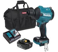 Makita DAS180Z 18V LXT Brushless Dust Blower 1 x 6.0Ah Battery Charger & Bag
