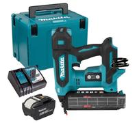 Makita DBN501ZJ 18V Brushless 18G Brad Nailer with 1x9.0Ah Battery Charger Case