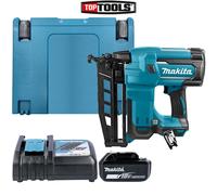 Makita DBN600 18V LXT 16G Finishing Nailer + 1 x 6.0Ah Battery, Charger & Case