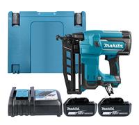 Makita DBN600 18V LXT Cordless 16G Finishing Nailer With 2 x 6.0Ah Batteries,...