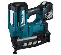 Makita DBN600RTJ 18V Li-ion LXT 16G Finishing Nailer Complete with 2 x 5.0 Ah Li-ion Batteries and Charger Supplied in a Makpac Case