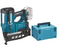 Makita DBN600ZJ 18V Li-Ion LXT Finishing Nailer, Supplied in A Makpac Case - Batteries and Charger Not Included Blue