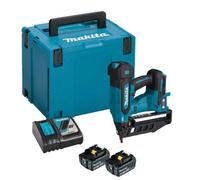 Makita DBN601RTJ 18v LXT Cordless Brushless Finishing Nailer Inc 2 x 5.0Ah Batts