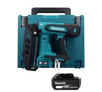 Makita Dbn601Zj Lxt 18V Cordless Brushless 16Ga Straight Finish Nailer With 1 X 5Ah Battery & Makpac Case