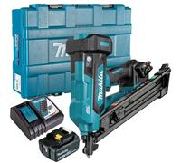 Makita DBN640ZK 18V LXT Metal Connector Nailer 1 x 6.0Ah Battery, Charger & Case