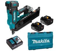 Makita Dbn900Zk 18V Lxt Brushless 90mm Gasless Framing Nailer + 2X 5.0Ah Kit