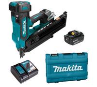 Makita Dbn900Zk 18V Lxt Brushless 90mm Gasless Framing Nailer + Case + 6.0Ah