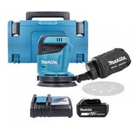 Makita Dbo180Z 18V Lxt Cordless 125mm Random Orbit Sander With 1 X 3Ah Battery & Charger