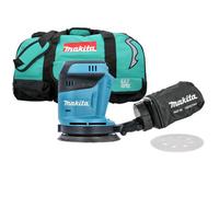 Makita Dbo180Z 18V Lxt Cordless 125mm Random Orbit Sander With Lxt400 Tool Bag