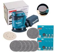 Makita Dbo180Z 18V Lxt Lithium Ion Random Orbital Sander 125mm Body + 60 Mesh