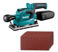 Makita Dbo380Z 18V Lxt 1/3 Sheet Brushless Finishing Sander Cordless 10 Sheets