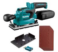 Makita Dbo381Zu 18V Lxt 1/3 Sheet Brushless Finishing Sander Cordless +10 Sheets