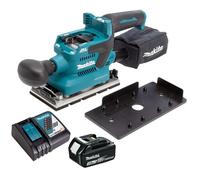Makita DBO382Z 18V LXT Brushless Finishing Sander 1 x 3.0Ah Battery & Charger