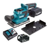 Makita DBO382Z 18V LXT Brushless Finishing Sander 1 x 5.0Ah Battery & Charger