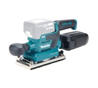 Makita DBO382Z 18V LXT Finishing Sander (Bare Unit) with Dust Box and Punch Plate
