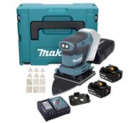 Makita Dbo480Rtj 18V Lxt 1/4 Sheet Cordless Palm Detail Sander + Delta + 2X5Ah