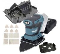 Makita Dbo480Z 18V Lxt 114mm 1/4 Sheet Finishing Cordless Palm Sander + Inlay