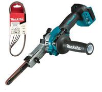 Makita Dbs180Z 18V Lxt Cordless Brushless Belt Sander Power File Bare + 5 Belts