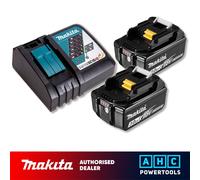 Makita DC18RC LXT Charger complete with 2 x BL1830B Batteries