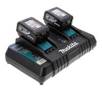 Makita DC18RD 18v Twin Charger and 2 Li-ion Batteries 3ah