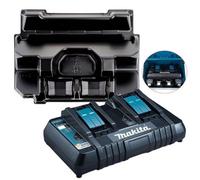 Makita Dc18Rd 240V 18V Dual Port Fast Battery Charger + Inlay
