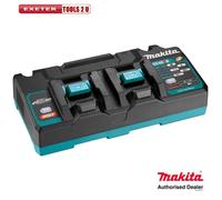 Makita DC40RB/2 40v Max XGT Twin Port Charger 240v 191N14-5 Double Charging