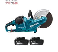 Makita DCE090ZX1 18V / 36V Brushless 230mm Disc Cutter With 2 x 6Ah Batteries