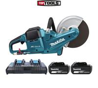 Makita DCE090ZX1 36V Brushless 230mm Disc Cutter + 2 x 3Ah Batteries & Charger