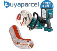 Makita DCE090ZX1 Twin 18v / 36v 9" Cordless Brushless Disc Cutter Bare + 25 Disc