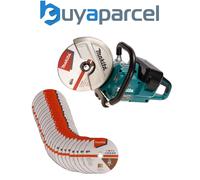 Makita DCE090ZX1 Twin 18v / 36v 9" Cordless Brushless Disc Cutter Bare + 25 Disc