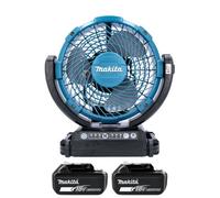 Makita Dcf102Z 14.4/18V Lxt Cordless Portable Fan With 2 X 3Ah Batteries