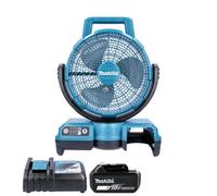 Makita Dcf203Z 18V Lxt Li-Ion Cordless 3 Speed Settings Portable Fan With 1 X 3Ah Battery, Charger