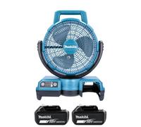 Makita Dcf203Z 18V Lxt Li-Ion Cordless 3 Speed Settings Portable Fan With 2 X 3.0Ah Batteries