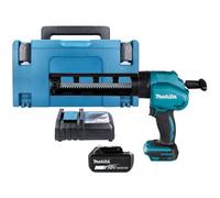 Makita Dcg180Z 18V Lxt Li-Ion Cordless 300Ml Caulking Gun With 1 X 6Ah Battery, Charger & Case