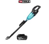 Makita DCL180 18V LXT Black Vacuum Cleaner With 1 x 6.0Ah Battery