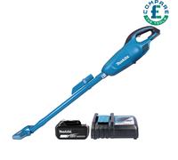 Makita DCL180Z 18V LXT 0.65L Vacuum Cleaner With 1 x 5.0Ah Battery & Charger