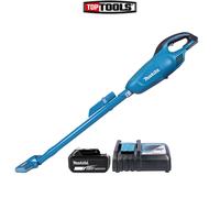 Makita DCL180Z 18V LXT 0.65L Vacuum Cleaner With 1 x 5Ah Battery & Charger