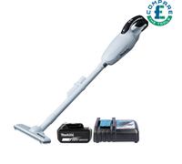 Makita DCL181FZW 18V LXT 600ml Vacuum Cleaner White + 1 x 6Ah Battery & Charger
