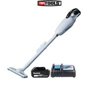 Makita DCL181FZW 18V LXT 600ml Vacuum Cleaner White + 1 x 6Ah Battery & Charger