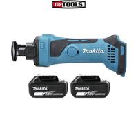 Makita DCO180 18V Li-ion Cordless Drywall Cutter With 2 x 5Ah Batteries