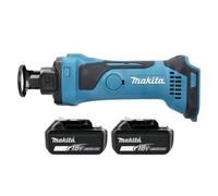 Makita Dco180Z Cutter 18V Li-Ion Lxt Cordless Drywall Cutter With 2 X 3Ah Batteries
