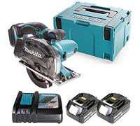 Makita DCS552 18V LXT Circular Saw 136mm with 2 x 3Ah Batteries, Charger & Case